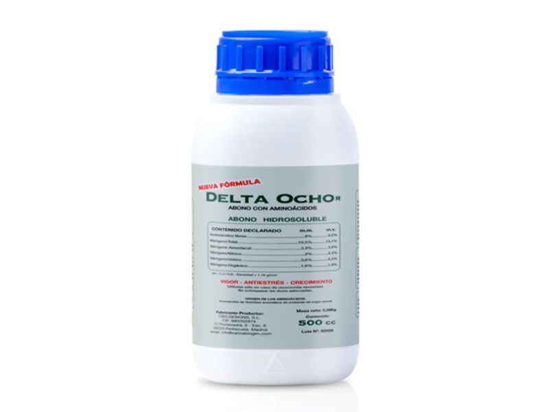 Delta 8 (Fertilizante de Crecimiento) 500 ml.